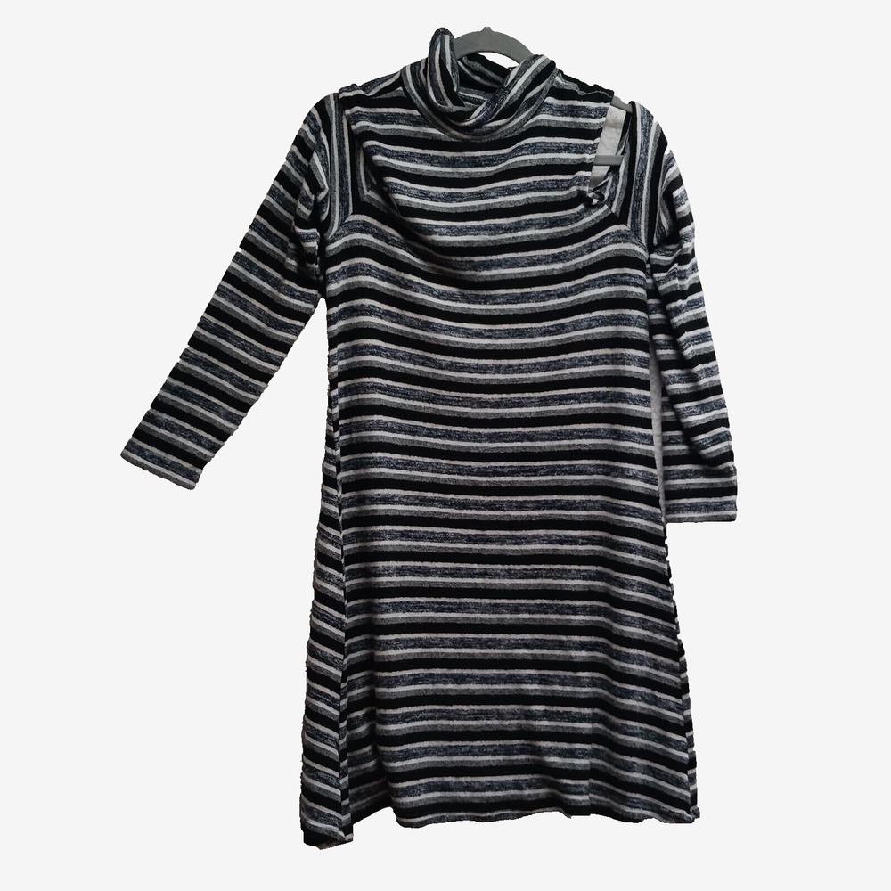 American Eagle‎ Women's Size Large Cozy Soft Tunic Sweater Stripe NWT